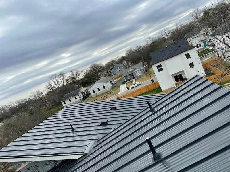 Standing seam metal roof panels with vents for Skylight Repair in Bealeton
